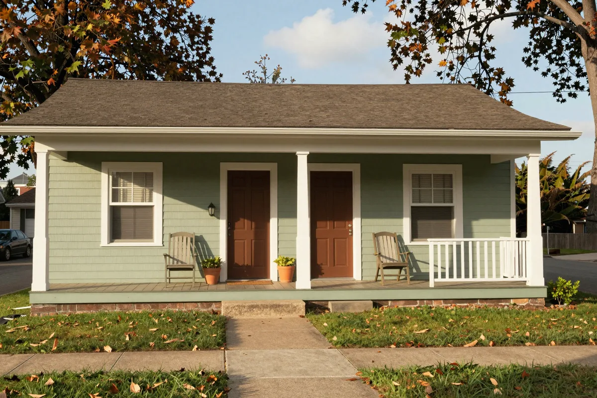 Duplexes: two units, one rent roll